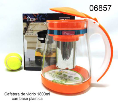 Imagen de CAFETERA VIDRIO 1800ML CON BASE PLASTICA  9.24